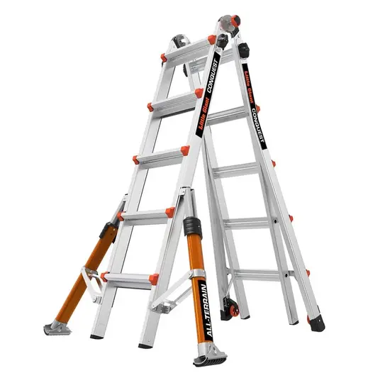 Little Giant Ladders Échelle pliante Little Giant Conquest 4x5