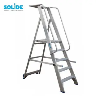 Solide plateforme mobile pliable 5 marches PMP05