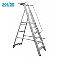 Solide Solide plateforme mobile pliable 6 marches PMP06