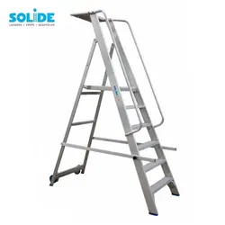 Solide plateforme mobile pliable 6 marches PMP06