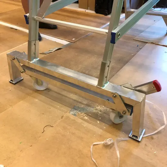 Solide Solide plateforme mobile pliable 10 marches PMP10