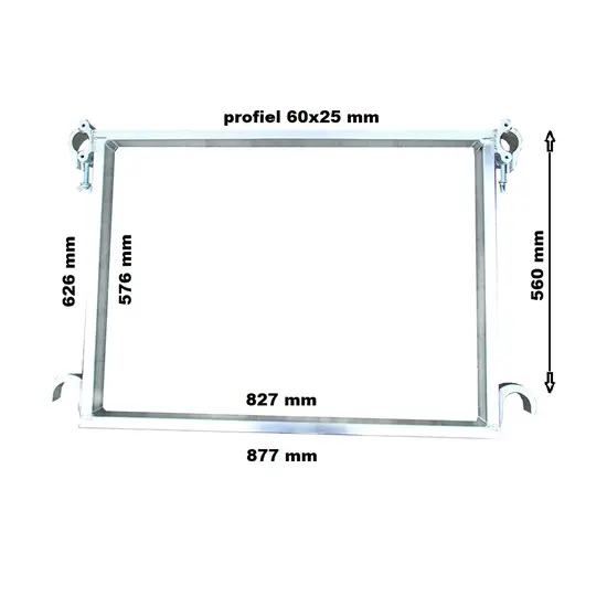 ASC Chariot pour échafaudage (2 pièces)