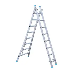 SuperPro 2 section combination ladder 2x8 rungs