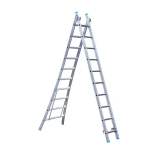 Eurostairs 2-delige reform ladder 2x10 sporten