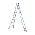 Eurostairs SuperPro 2-delige reform ladder 2x14 sporten