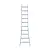 Eurostairs Eurostairs single flared base ladder 10 rungs 275 cm