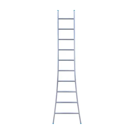 Eurostairs Eurostairs enkele ladder uitgebogen 10 sporten 275 cm