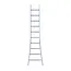 Eurostairs Eurostairs single flared base ladder 10 rungs 275 cm
