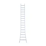Eurostairs SuperPro single flared base ladder 16 rungs 425 cm