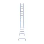 Eurostairs SuperPro single flared base ladder 18 rungs 475 cm