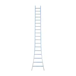 Eurostairs enkele ladder uitgebogen 18 sporten 475 cm