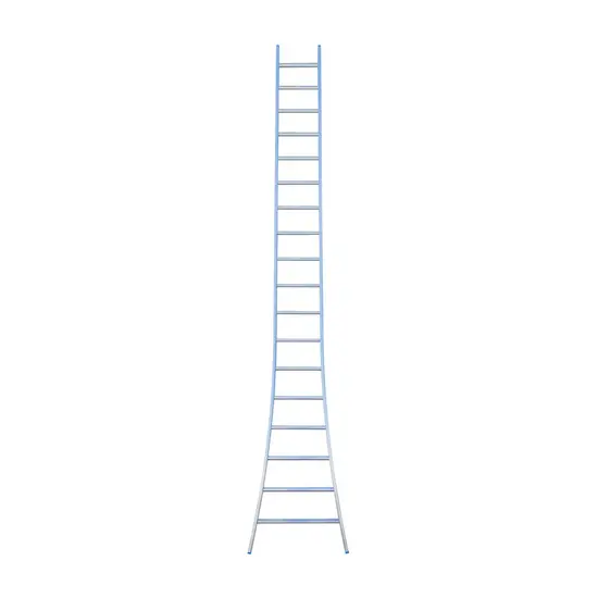 Eurostairs Eurostairs single flared base ladder 18 rungs 475 cm