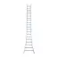 Eurostairs Eurostairs single flared base ladder 20 rungs 525 cm