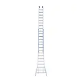 Eurostairs SuperPro 2-delige ladder 2x16 sporten