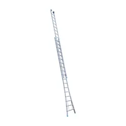 SuperPro 2-delige ladder 2x18 sporten