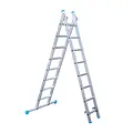 Eurostairs Eurostairs combination ladder with stabiliser 2x8 rungs