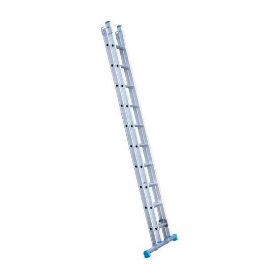 Eurostairs SuperPro combination ladder with stabiliser 2x10 rungs