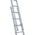 Eurostairs SuperPro combination ladder with stabiliser 2x12 rungs