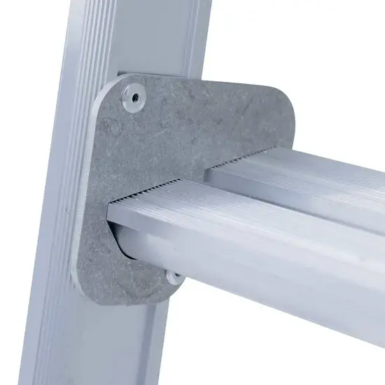 Eurostairs SuperPro combination ladder with stabiliser 2x12 rungs