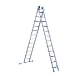 SuperPro combination ladder with stabiliser 2x12 rungs