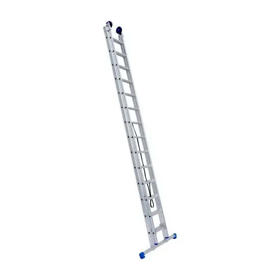 Eurostairs Eurostairs ladder 2x14 sporten recht met stabiliteitsbalk