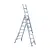 Eurostairs SuperPro 3 section combination ladder 3x7 rungs