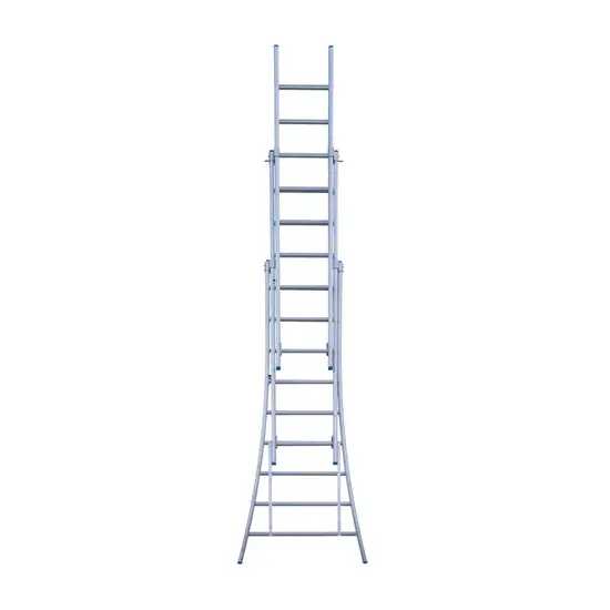 Eurostairs SuperPro 3-delige reform ladder 3x9 sporten