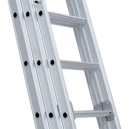 Eurostairs SuperPro 3-delige reform ladder 3x12 sporten