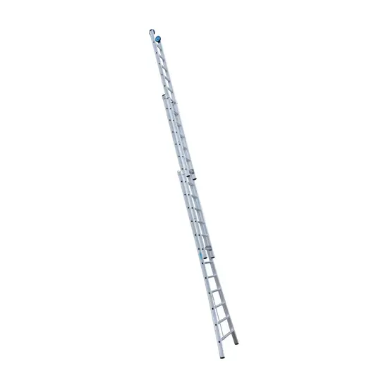 Eurostairs SuperPro 3-delige reform ladder 3x12 sporten