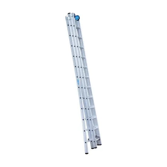 Eurostairs SuperPro 3-delige reform ladder 3x12 sporten