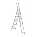 Eurostairs SuperPro 3-delige reform ladder 3x12 sporten