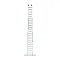 Eurostairs Echelle transformable avec traverse 3 plans SuperPro 3x8