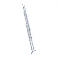Eurostairs SuperPro combination ladder with stabiliser 3x9 rungs