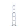 Eurostairs SuperPro combination ladder with stabiliser 3x9 rungs