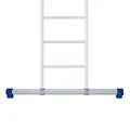 Eurostairs SuperPro combination ladder with stabiliser 3x9 rungs