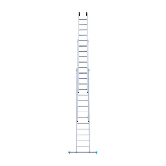 Eurostairs Eurostairs ladder 3x14 sporten recht met stabiliteitsbalk