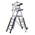 Tubesca - Comabi Tubesca Sherpascopic telescopic podium step 5-7 tread