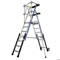 Tubesca - Comabi Tubesca Sherpascopic telescopic podium step 5-7 tread