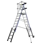 Tubesca Tubesca Sherpascopic telescopische platformtrap 8-10 treden