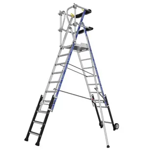 Plate-forme télescopique Tubesca Sherpascopic 8 à 10 marches