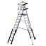 Tubesca - Comabi Tubesca Sherpascopic 8-10 treden | Verstelbaar werkplatform PIR-PIRL