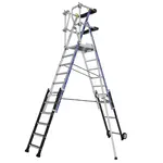 Tubesca - Comabi Tubesca Sherpascopic 8-11 treden | Verstelbaar werkplatform PIR-PIRL