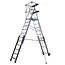 Tubesca - Comabi Tubesca Sherpascopic 8-11 treden | Verstelbaar werkplatform PIR-PIRL