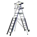 Tubesca - Comabi Tubesca Sherpascopic 8-10 treden | Verstelbaar werkplatform PIR-PIRL