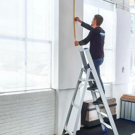 Eurostairs Escabeau simple 5 marches Eurostairs STX-5