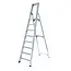 Eurostairs Escabeau simple 8 marches Eurostairs STX-8