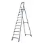 Eurostairs Escabeau simple 11 marches Eurostairs BT-11