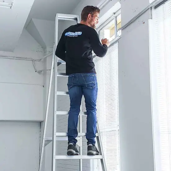 Eurostairs Eurostairs step ladder 12 tread STX-12