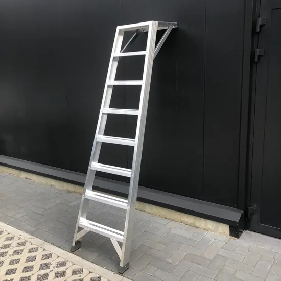 ASC ASC escabeau pour plâtrier jointoyeur 8 marches