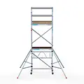 Euroscaffold Échafaudage pliant EuroScaffold Compact module 1+2+3 hauteur de travail 5,5 m